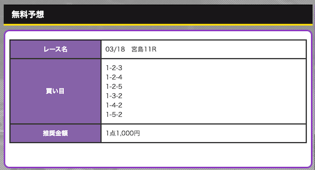 競艇オニアツ無料宮島2020年03月18日